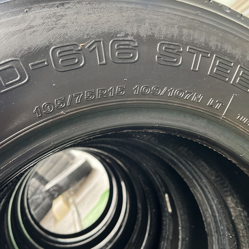 195/75R15 BRIDGESTONE, RD-616 激安美品 6本セット:40,000円 | 桜国際 