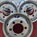 TOPYスチールホイール 17.5×6.00 115-9C ほぼ新品（205/80R17.5及び205/70R17.5等に使用）4本セット＋1本:40000円