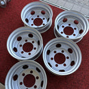 TOPYスチールホイール 17.5×6.00 115-9C ほぼ新品（205/80R17.5及び205/70R17.5等に使用）4本セット＋1本:40000円