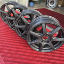 17×7J 5H/114.3/＋47 WORKEMOTION 中古アルミホイール　激安美品　　4本セット:40000円