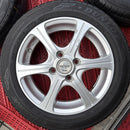 155/65R14 DUNLOP 2022年製 中古夏タイヤ　　14インチ4.5J/4穴/PCD:100 4本セット:30000円