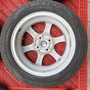 155/65R14 DUNLOP 2022年製 中古夏タイヤ　　14インチ4.5J/4穴/PCD:100 4本セット:30000円