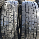 265/60R22.5 DUNLOP SP680 中古地山ミクスタイヤ　激安美品　　2本＋1本セット:44000円 DUNLOP