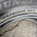 195/60R16 ダンロップ WM02 スタッドレス　2024年製　4本セット:28000円