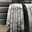 225/80R17.5 DUNLOP SP680 2021年製　中古ミックスタイヤ　2本セット:16000円