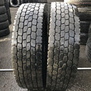 225/80R17.5 TOYO M676 中古ミックスタイヤ　激安美品　2024年製 2本セット:17000円