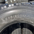 225/80R17.5 中古再生スタッドレスタイヤ　　　　　　6本セット:42000円
