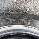 155/65R13 DUNLOP, 2020年製 EC202 中古夏タイヤ 4本セット:12000円