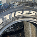 185/85R16, 105/103N, LT 8PR TOYO, OPEN COUNTRY R/T ホワイトレター　4本セット:40000円