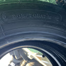 205/70R17.5, 115/113L, BRIDGESTONE, 激安美品　　2本セット:11,000円