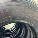 225/80R17.5 DUNLOP, SP330K イボ付　　激安美品　　6本セット:66,000円