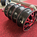 15×5J 4H/100/+46 中古アルミホイール　4本セット:40000円