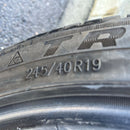 245/40R19 トライアングル　中古夏タイヤ2本セット:18000円