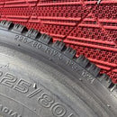 225/80R17.5 再生スタッドレス　激安美品　ほぼ新品　4本セット:44500円