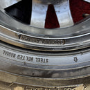 145/80R13 DUNLOP WM02 軽自動車用　ホイール付　冬タイヤ４本セット:30000円
