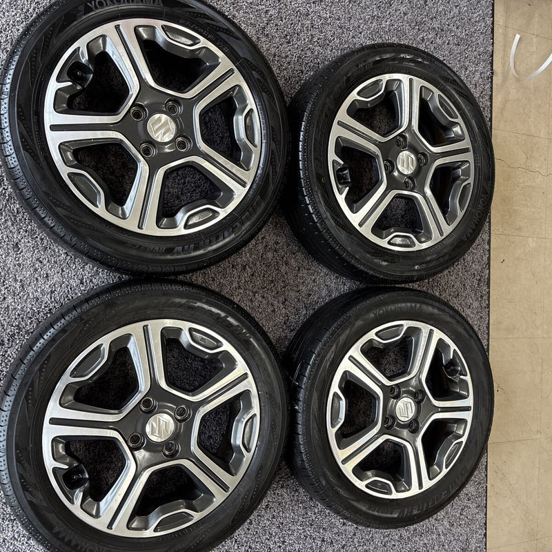 165/60R15 SUZUKI純正ホイール付4本セット:36000円 | 桜国際貿易