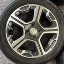 165/60R15 SUZUKI純正ホイール付４本セット:36000円