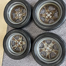 165/60R15 SUZUKI純正ホイール付４本セット:36000円