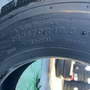 245/70R19.5, 再生ミックスタイヤほぼ新品　 激安美品　　M636,　1本:12,000円