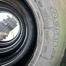 225/75R16, 118/116L, BRIDGESTONE, M804激安美品　　　4本セット:22,000円