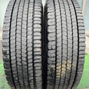 295/80R22.5, 153/150J, DUNLOP, SP628 バリ山　　 激安美品　　　2本セット:56,000円