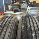 225/80R17.5 DUNLOP SP330K ほぼ新品　イボ付　6本セット:70000円