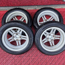 155/65R14 PRACTIVA アルミホイール付き　中古夏タイヤ4本セット:30000円