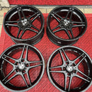 アルミホイール　18×8J PCD:120 5H +30 BMW 純正　美品　中古4本セット:60000円