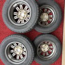 145/80R12 LT ダンロップ VAN01 夏タイヤホイール付 4本セット:36000円