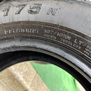 195/80R15 107/105N LT DUNLOP SP175N 中古夏タイヤ　ハイエース用　４本セット:22000円
