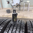145/80R12 80/78N LT YOKOHAMA iG91 中古スタッドレスタイヤ４本セット:10000円
