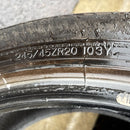 245/45ZR20 FALKEN FK520 中古夏タイヤ４本セット:38000円