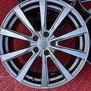 19インチ　19×7J PCD:114.3 5H +45 中古アルミホイール4本セット:38000円