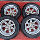 165/65R13 YOKOHAMA iceGUARD iG60 ホイール付中古冬タイヤ4本セット:28000円