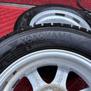 165/65R13 YOKOHAMA iceGUARD iG60 ホイール付中古冬タイヤ4本セット:28000円