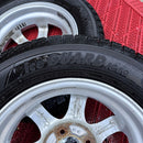 165/65R13 YOKOHAMA iceGUARD iG60 ホイール付中古冬タイヤ4本セット:28000円