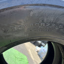 295/80R22.5, 153/151J, DUNLOP, SP122 激安美品　バリ山　　2本セット:52,000円