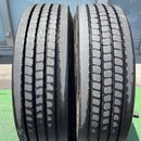 295/80R22.5, 153/151J, DUNLOP, SP122 激安美品　バリ山　　2本セット:52,000円