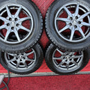 195/65R15 DUNLOP WM02 ホイール付き中古冬タイヤ４本セット:38000円