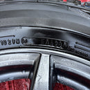 195/65R15 DUNLOP WM02 ホイール付き中古冬タイヤ４本セット:38000円