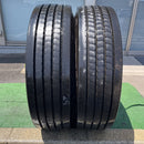 295/80R22.5, 153/151J, DUNLOP, SP122 激安美品　バリ溝　　2本セット:53,000円
