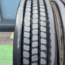 295/80R22.5, 153/151J, DUNLOP, SP122 激安美品　バリ溝　　2本セット:53,000円