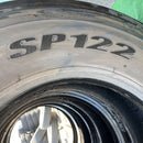 295/80R22.5, 153/151J, DUNLOP, SP122 激安美品　　　4本セット:108,000円