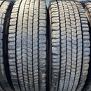 295/80R22.5, 153/151J, DUNLOP, SP628 中古ミックスタイヤ　 激安美品　　　6本セット:198,000円