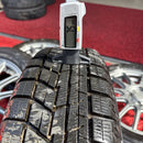 155/65R14 YOKOHAMA iceGUARD iG60 ホイール付き中古冬タイヤ４本セット:28000円