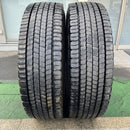 295/80R22.5, 153/151J, DUNLOP, SP628 中古ミックスタイヤ　 激安美品　2本セット:65,000円