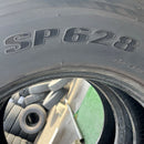 295/80R22.5, 153/151J, DUNLOP, SP628 中古ミックスタイヤ　 激安美品　2本セット:65,000円