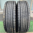 295/80R22.5, 153/151J, DUNLOP, SP628 中古ミックスタイヤ　 激安美品　2本セット:65,000円