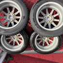 175/65R15 YOKOHAMA iceGUARD iG60 ホイール付き中古冬タイヤ４本セット:32000円