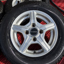 145/80R12 ヨコハマ SUPER VAN 356 ホイール付き中古夏タイヤ4本セット:28000円